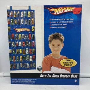 Vintage Hot Wheels Over The Door Storage Hanger Display Holds 64 Vehicles + Box - Picture 1 of 2