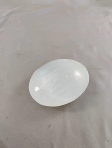 Selenite palmstone crystal healing Approximately 2 Inches - Picture 1 of 3