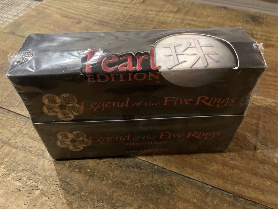 Pearl Edition Legend of the Five Rings (L5R) Booster Box. 36 Packs Sealed 1999 - Image 1 of 4