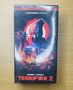 SEALED NEW IN BOX! Terrifier 2 VHS Walmart Exclusive Limited Collectors Edition - Picture 1 of 2