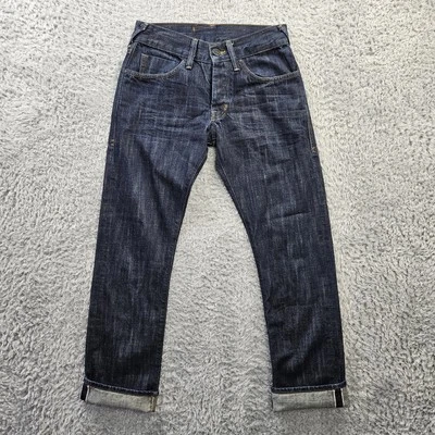 DYLAN GEORGE Selvedge 牛仔裤 5700CS 直筒深色水洗 31(适合 30x31)美国制造 — 第 1/4 张图片