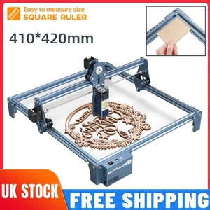 Laser Engraving Machine Wood Acrylic Cutting Desktop Engraver 410x420mm Accurate - Picture 1 of 11
