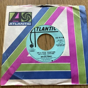 Bryan Ferry: Let’s Stick Together Promo US Press EX/EX 7” Single Free UK Post - Picture 1 of 4