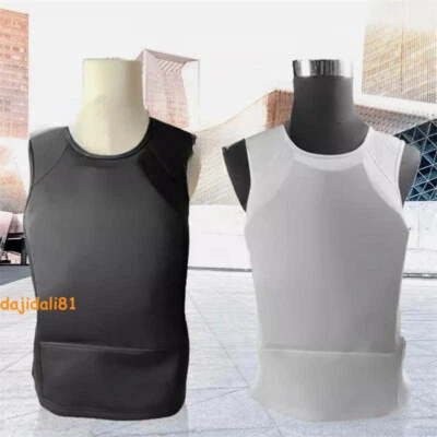 NIJ IIIA T-shirt antiproiettile interna gilet leggero antiproiettile protettivo - Immagine 1 di 4
