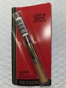 Revlon Line & Matte Lip Pencil and Lip Gloss (Gold Shine) Full-Size NEW - Picture 1 of 3