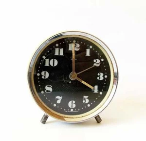 De colección 1970 Reloj despertador PRIMO Checoslovaquia Retro Antiguo Reloj de mesa Decoración - Imagen 1 de 4