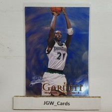 1998-99 Fleer Brilliants Kevin Garnett #80B Blue HOF Minnesota Timberwolves 