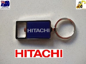 Hitachi Excavator Plant Digger Keyring Bottle Opener FREE POST - Picture 1 of 3