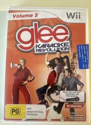 Glee Karaoki Revolution Nintendo Wii Game Complete With Manual - Image 1 of 3