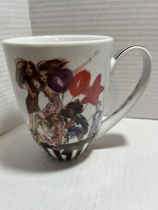 Henri Bender Coffee Mug Large Fashion Party Girls Porcelain 16 Fl Oz Mug - Picture 1 of 10