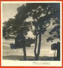 Photographie argentique du peintre niçois Francis Lénars c.1935 - 13,5x12,7 cm