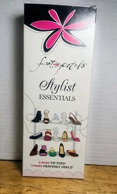 Foot Petals Stylist 6 Pair Tip Toes Ball of Foot, 3 Pair Heavenly Heelz Heel NEW - Изображение 1 из 4