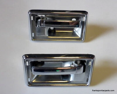 Manijas de puerta interiores Grand Prix 1970-72 unidades de liberación de pestillo J LJ SJ 70 71 72 Foto 1 de 4