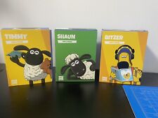 Youtooz Shaun The Sheep Collection Timmy Bitzer Vinyl Bundle Wallace Gromit