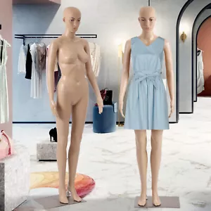 Maniquí Mujer Cuerpo Completo Plástico Desmontable Maniquí Torso Soporte Vestido Forma - Imagen 1 de 8
