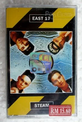 Steam by East 17 Rare 1994 Malaysia Cassette Tape Brand New Sealed - Image 1 of 3