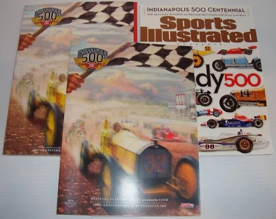 2011 Indianapolis 500 Program 2of 3 Sports Illustrated w/ Insert Dan Wheldon - Image 1 of 4