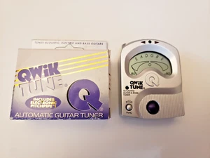 Vintage 1995 Qwik Tune Automatic Guitar & Bass Tuner Electronic Pitchpipe - Picture 1 of 4