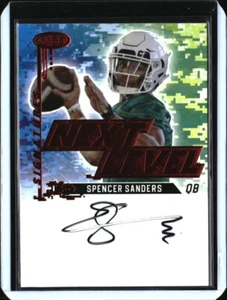 Autógrafo Sage Hit Next Level 2022 rojo automático #NLSSS Spencer Sanders Chiefs - Imagen 1 de 2