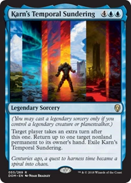 MTG - KARN'S TEMPORAL SUNDERING - Dominaria (R) - Image 1 of 1