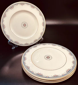 Royal Doulton Albany H.5121 Four 8" Salad Plates Exc Cond Free Shipping - Picture 1 of 2