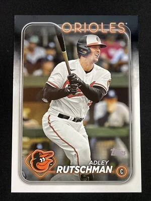 2024 Topps Baseball Series 1 Oversized Adley Rutschman #OTB-16 Baltimore Orioles - Image 1 of 2