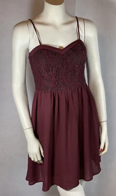 Xhilaration Dress, Maroon, Medium - Image 1 of 4