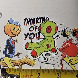 POUPEE VAUDOU S55 AUTOCOLLANT - Photo 1 sur 1