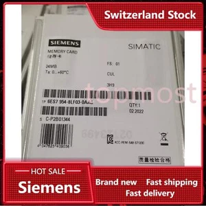 New Siemens 6ES7954-8LF03-0AA0 6ES7954-8LF03-0AA0 S7 MEMORY CARD FOR S7-1X00 - Bild 1 von 7