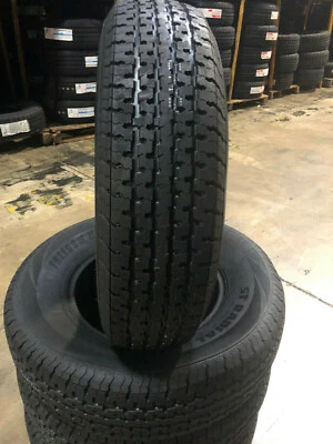 4 NEW ST205/75R15 10 ply Freedom Hauler Radial Trailer Tires LRE 205 75 15 ST - Image 1 of 4