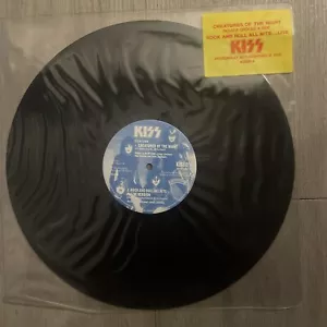 Kiss Creatures Of The Night 12" Double Grove Etched Autographed Edition Vinyl. - Picture 1 of 7