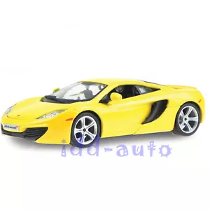 COCHE FUNDIDO BURAGO MCLAREN MP4-12C AMARILLO 1/24 MODELO 21074 - Imagen 1 de 5