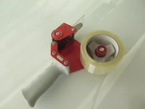 tesa Paketklebeband Abroller inkl. 1 Rolle, Klares Klebeband, Top !! - Bild 1 von 4