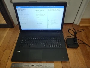 ASUS Laptop Intel i5-3230M 6GB NVIDIA GeForce 610M 17.3. AS IS Parts Or Repair - Picture 1 of 10