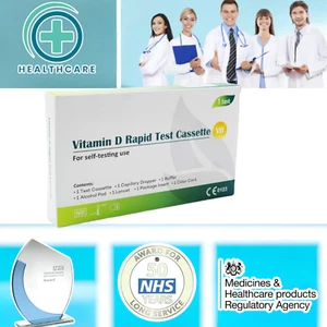 Vitamin D Test Kit, Level Insufficiency Deficiency Rickets Blood Testing Kits - Picture 1 of 6