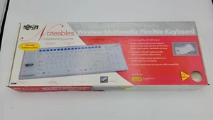 Tripp Lite IN3010KB Wireless Multimedia Flexible USB PC Keyboard Complete In Box - Picture 1 of 10
