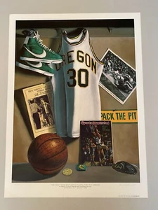 Estampado de baloncesto Kamikaze Kids Oregon Ducks #49/500 envío gratuito - Imagen 1 de 5
