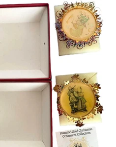 Hummel Vintage Gold Weihnachtsschmuck Sammlung Lot 2 Engel, Opas Helfer - Bild 1 von 21