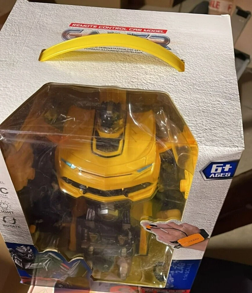 Deformation Car Robot Remote Control Car Transform Robot Car Kids Toys Gifts - Image 1 of 1