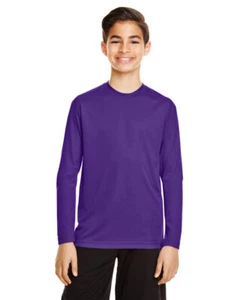 Team 365 TT11YL Youth Zone Performance Long-Sleeve T-Shirt - Picture 1 of 14