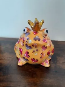 Pomme Pidou Freddy The Frog Money Box New Without Tags With Cute Car Motif  - Picture 1 of 5