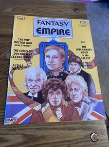 Fantasy Empire July 1981 NMP Dr Who, Judge Dredd, Hitchhikers Guide - Imagen 1 de 5