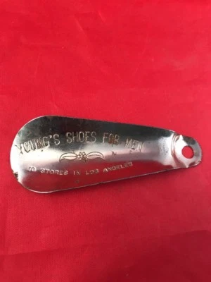 Vintage Youngs Shoes For Men Shoe Horn Los Angeles California - Image 1 of 4