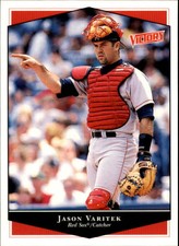 1999 Upper Deck Victory Baseball Card #65 Jason Varitek