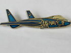 F-7U Cutlass Airplane Pin Vintage Blue Angels US Navy Jet Aircraft Pin 