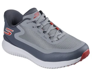 Skechers Go Golf Flight Slip Ins 214131-GRY Size 8 Med Spikeless Golf Shoes Men - Picture 1 of 3