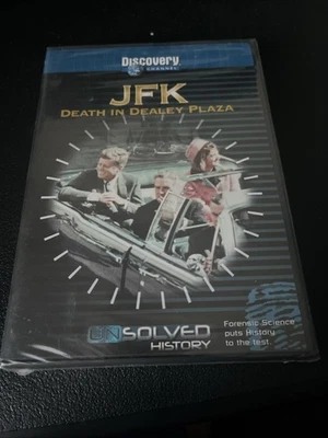 JFK Death In Dealey Plaza Discovery Channel DVD New RARE OOP 2003 - Image 1 of 2