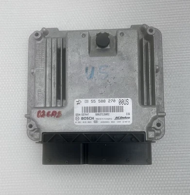 ECU CALCULATEUR MOTEUR 0281018863 55588270 OPEL CORSA D 1.3 CTI BOSCH A DECODER - Immagine 1 di 4