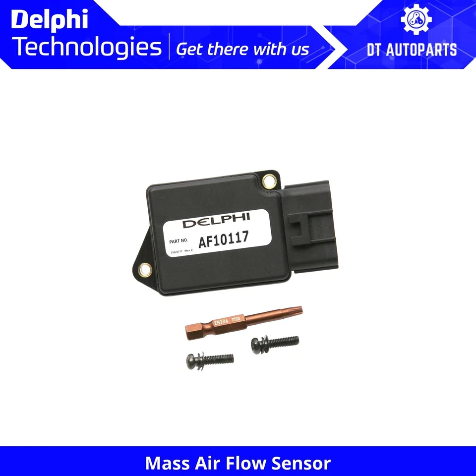 Sensor de flujo de aire másico Delphi 1999 2000 para Mazda B2500 1998-2001 2,5 L L4 Foto 1 de 4