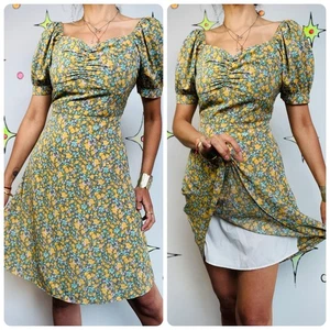 Vestido Babydoll Pradera Vintage Daydream Pastel Floral Cottagecore Fairy Grunge M - Imagen 1 de 10